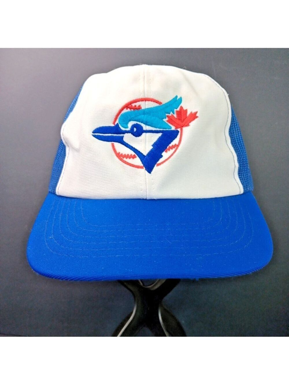 Vintage Ted Fletcher MLB Toronto Blue Jays Baseball Snapback Cap Hat Trucker KR